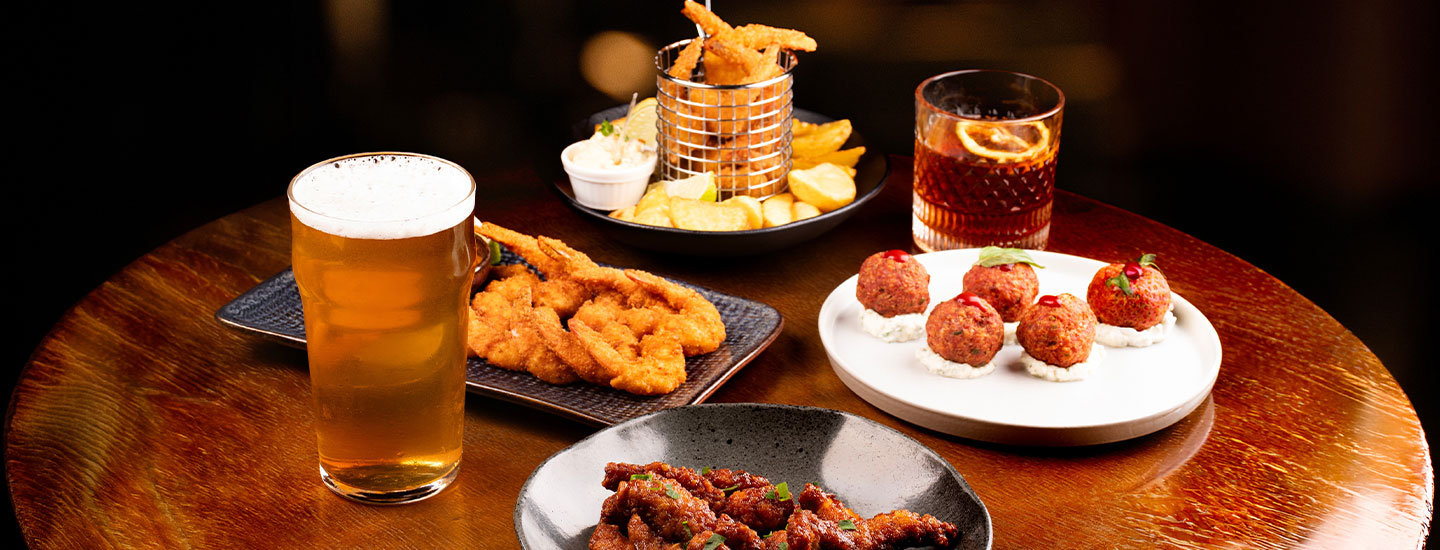 Drinks served with spicy and chilli-forward food